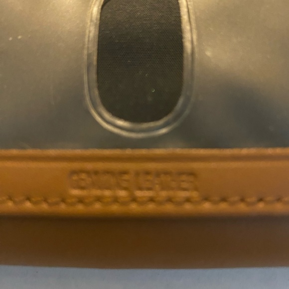 New Genuine Leather Wallet with key chain and Clear Pocket for ID - Picture 2 of 6